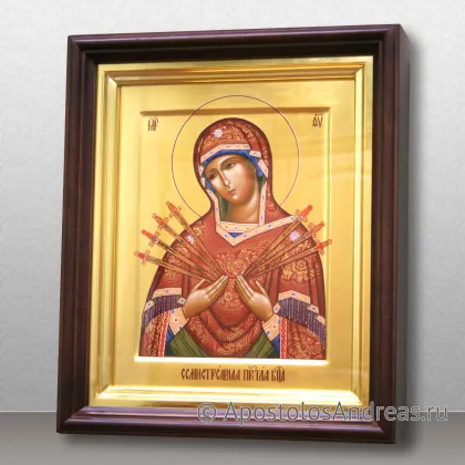 Икона Семистрельная Божия Матерь — миниатюра № 11