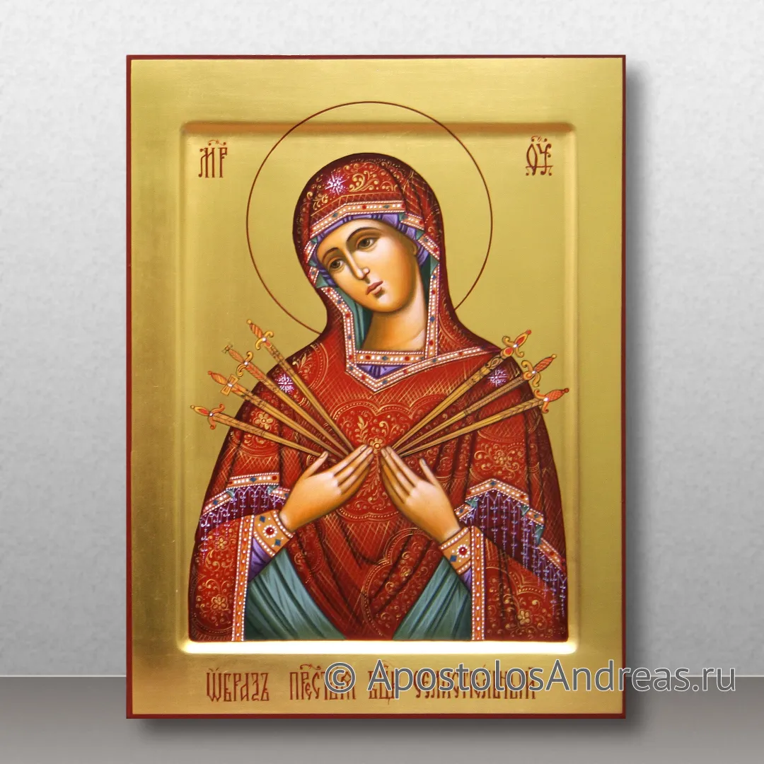 Икона Семистрельная Божия Матерь — образец № 12