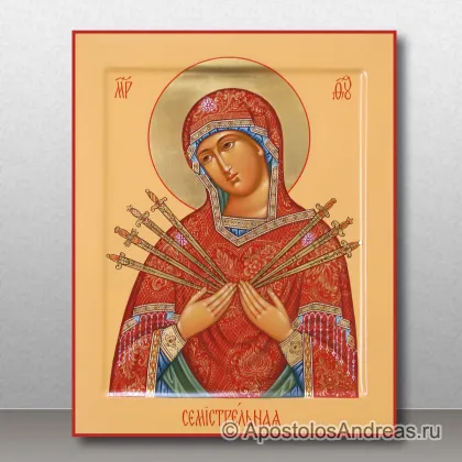 Икона Семистрельная Божия Матерь — миниатюра № 3