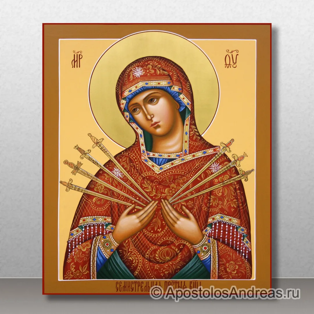 Икона Семистрельная Божия Матерь — образец № 6
