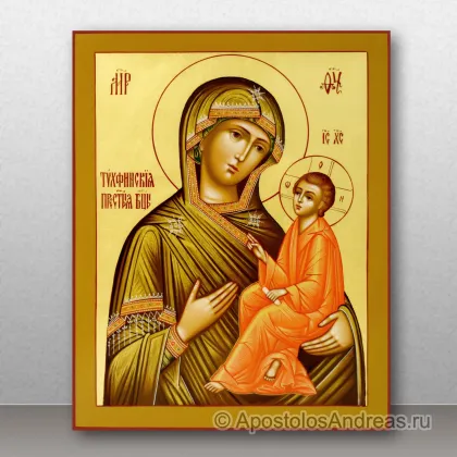 Икона Тихвинская Божия Матерь — миниатюра № 1