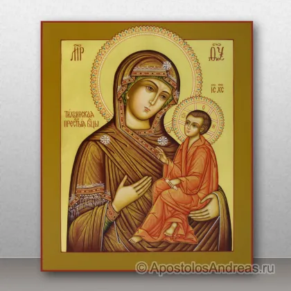 Икона Тихвинская Божия Матерь — миниатюра № 2