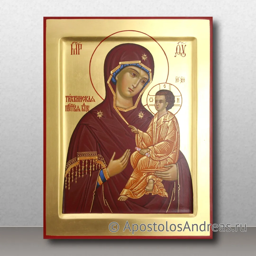 Икона Тихвинская Божия Матерь, 2022 — образец № 8