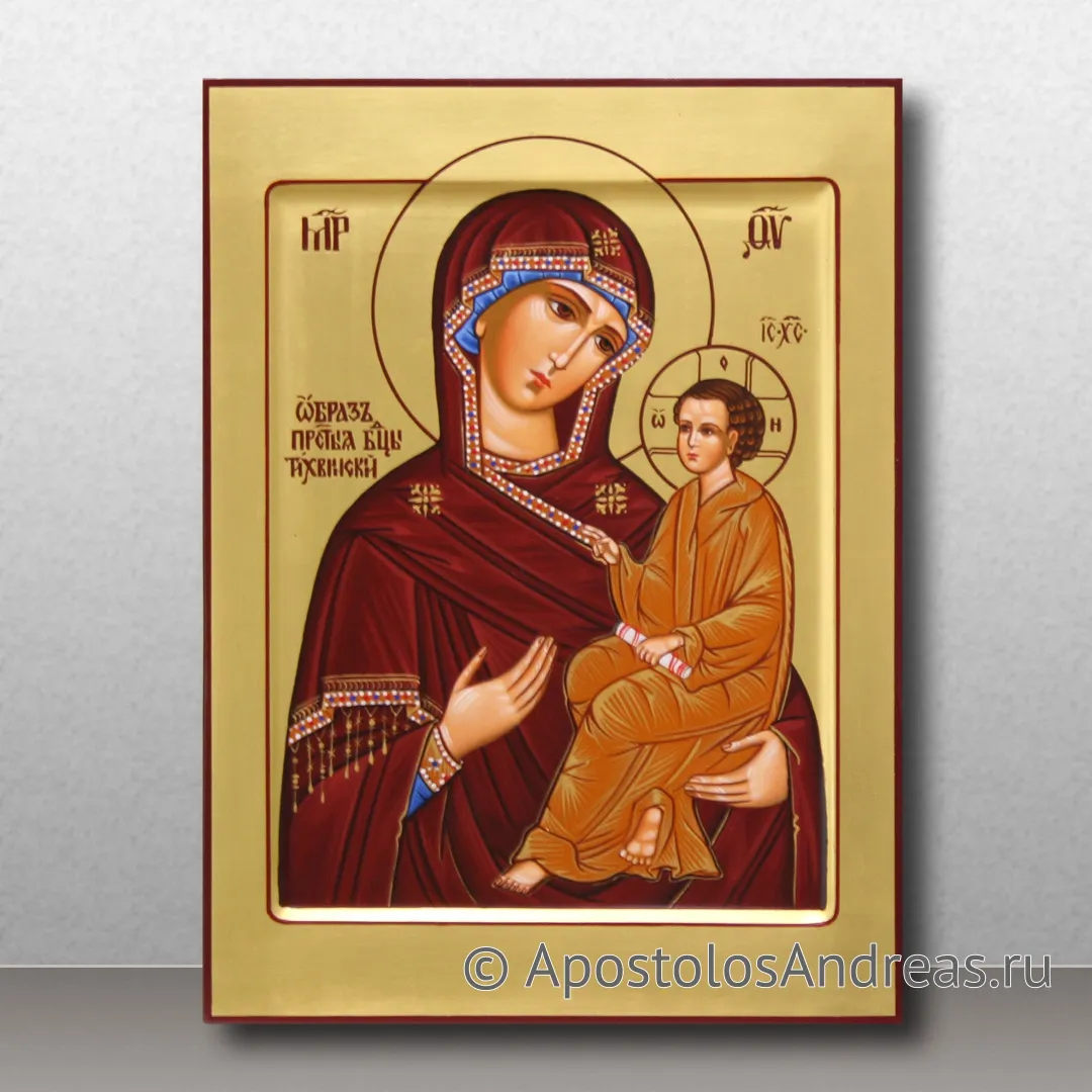 Икона Тихвинская Божия Матерь, 2023 — образец № 9