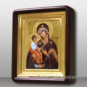 Икона Божьей Матери Троеручица (с двойным ковчегом и гравировкой нимбов), миниатюра № 14