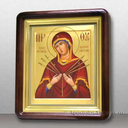 Икона Умягчение злых сердец (в киоте) — миниатюра № 4