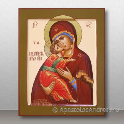 Икона Владимирская Божия Матерь — миниатюра № 17