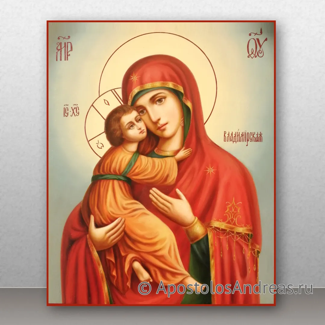 Икона Владимирская Божия Матерь, 24х30, 2019 — образец № 3