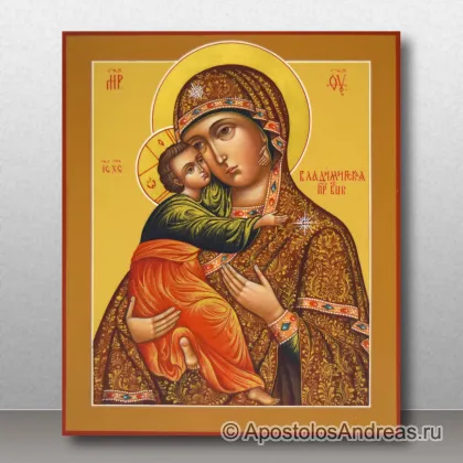 Икона Владимирская Божия Матерь — миниатюра № 6