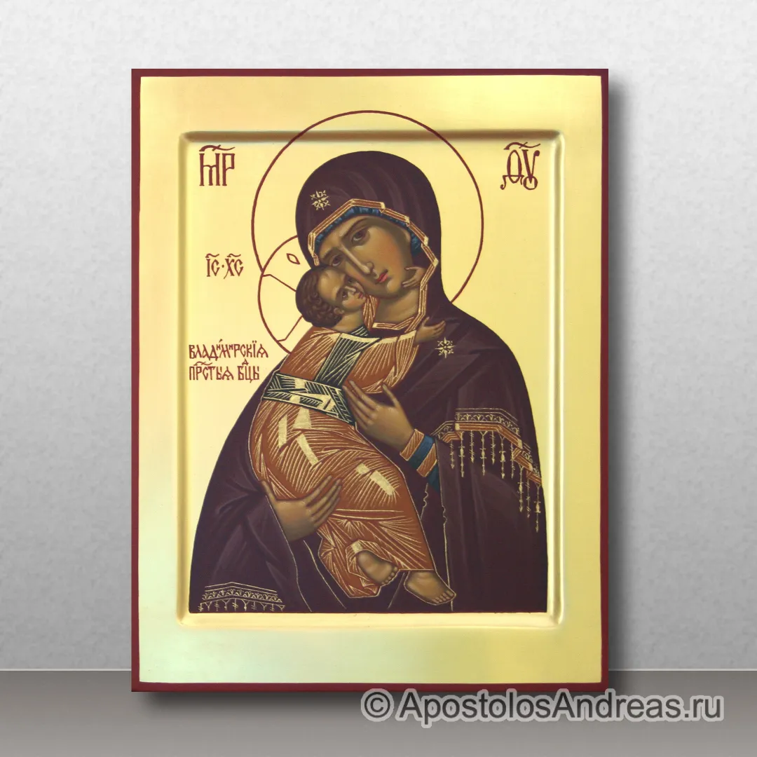 Икона Владимирская Божия Матерь, 24х30, 2024 — образец № 7