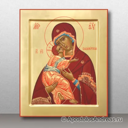 Икона Владимирская Божия Матерь — миниатюра № 8