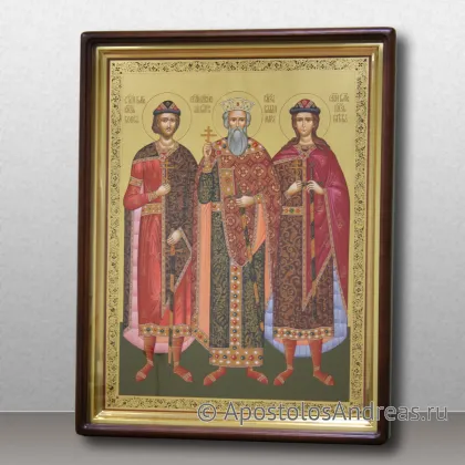 Икона Борис, Глеб, Владимир, миниатюра № 3