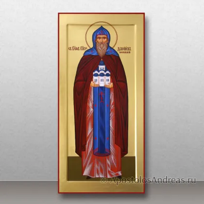 Икона Даниил Московский, благоверный князь — миниатюра № 6