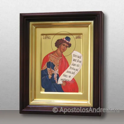 Икона Даниил пророк в киоте — миниатюра № 4