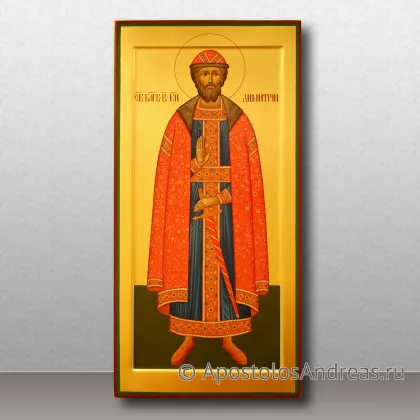Икона Димитрий Донской, благоверный князь (Дмитрий) — миниатюра № 3