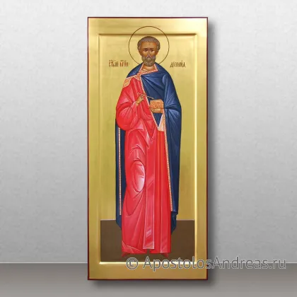 Икона Диомид Тарсянин, Никейский, мученик, миниатюра № 1