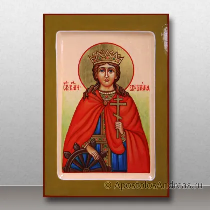 Икона Екатерина Александрийская, дева, великомученица — миниатюра № 15