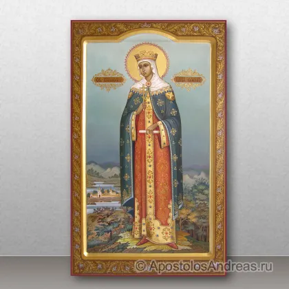 Икона Елена Константинопольская, царица, равноапостольная, миниатюра № 1