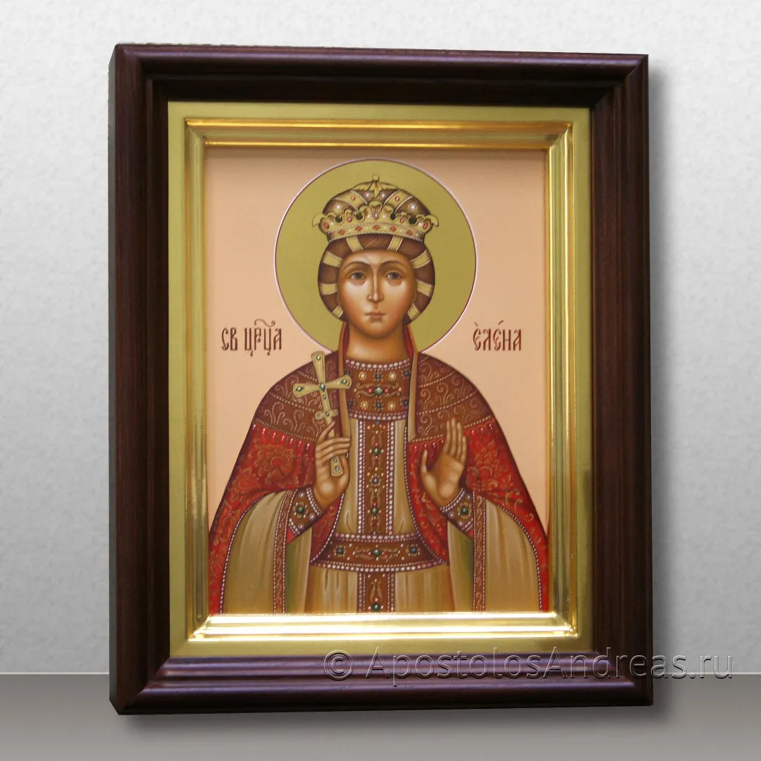 Икона Елена Константинопольская, царица, равноапостольная, образец № 10
