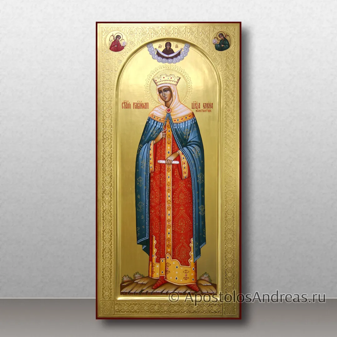 Икона Елена Константинопольская, царица, равноапостольная, образец № 17