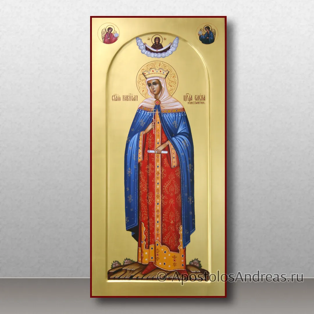 Икона Елена Константинопольская, царица, равноапостольная, образец № 19