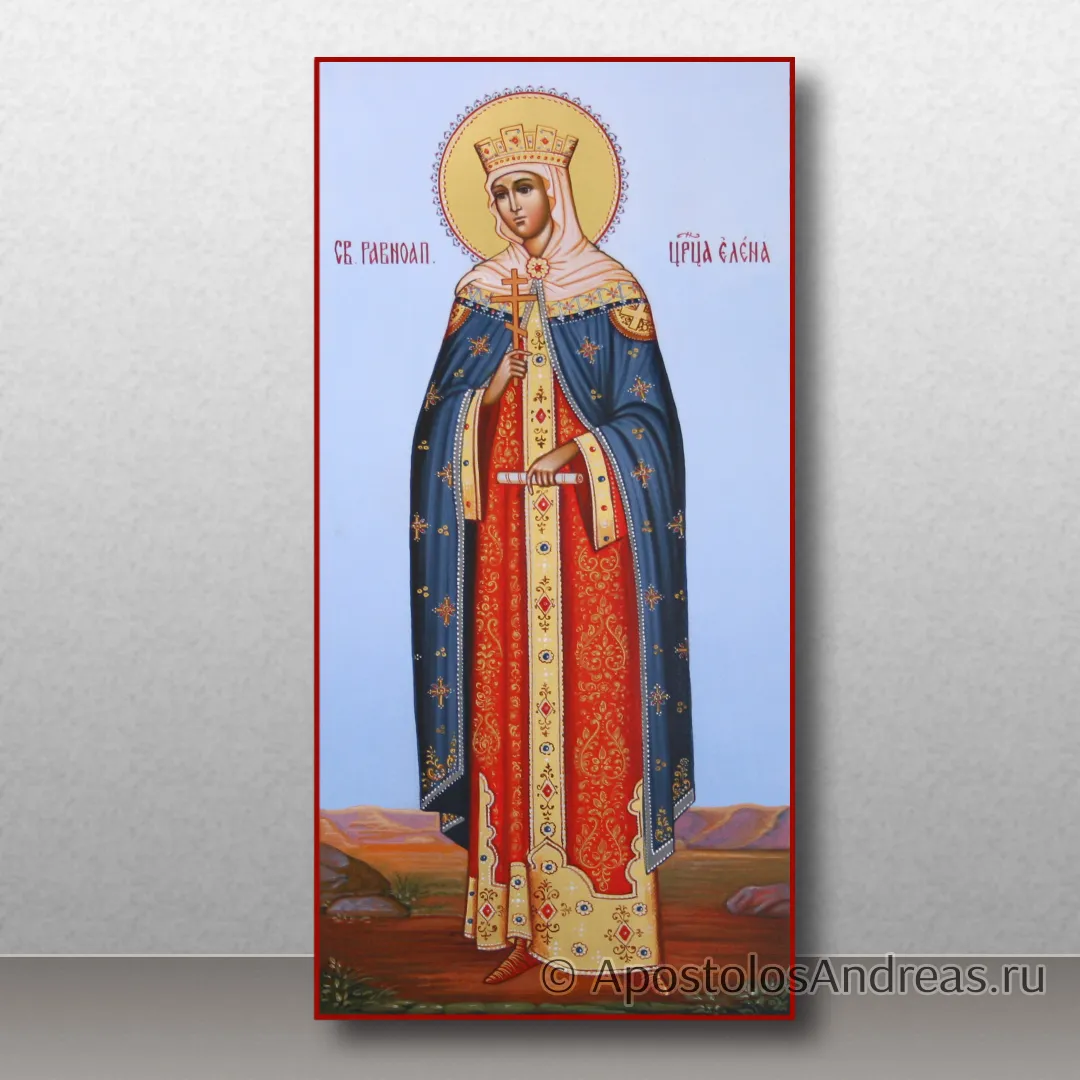 Икона Елены царицы, 18х36, 2026 — образец № 22