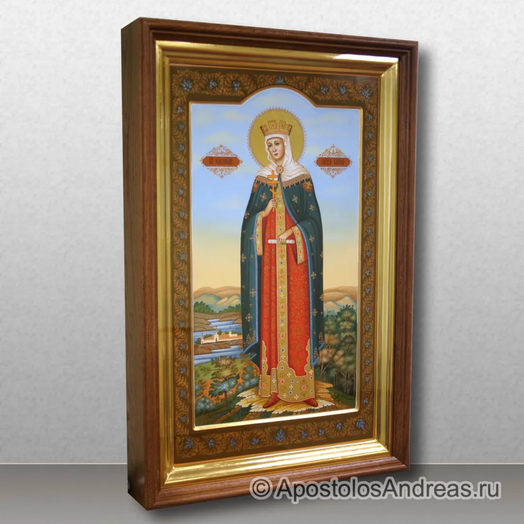 Икона Елена Константинопольская, царица, равноапостольная, образец № 4