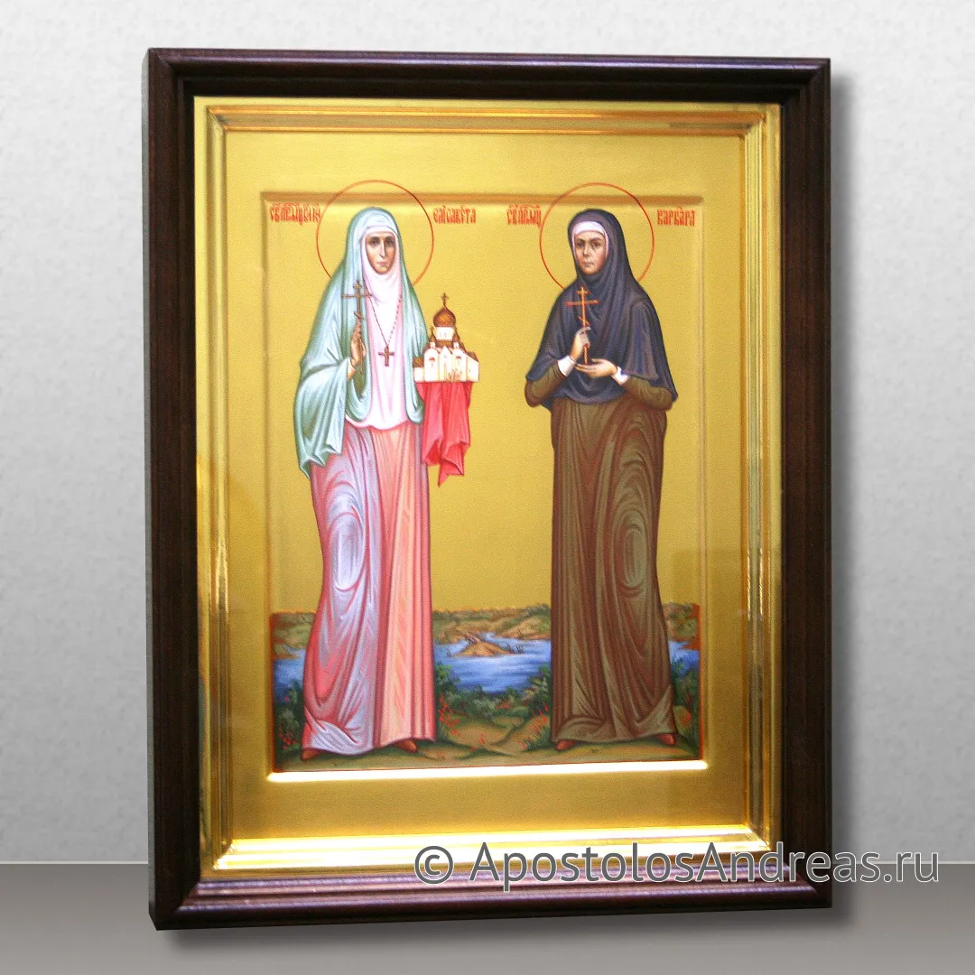 Икона Елисавета и Варвара, 2021 — образец № 1