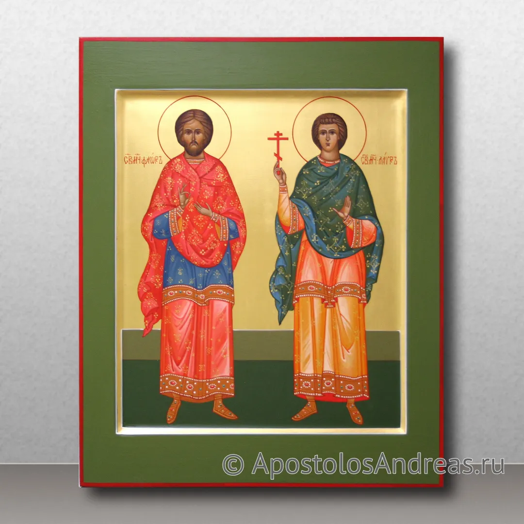 Икона Флор и Лавр Иллирийские мученики, 2022 — образец № 3