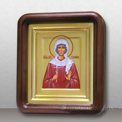 Икона в киоте Галина Коринфская — миниатюра № 5