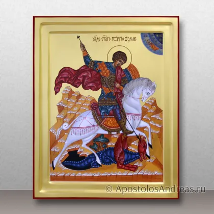 Икона Георгия Победоносца (двойной ковчег), миниатюра № 43