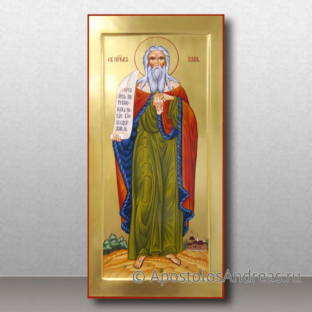 Икона Илья пророк, Фесвитянин, 2022 — образец № 12