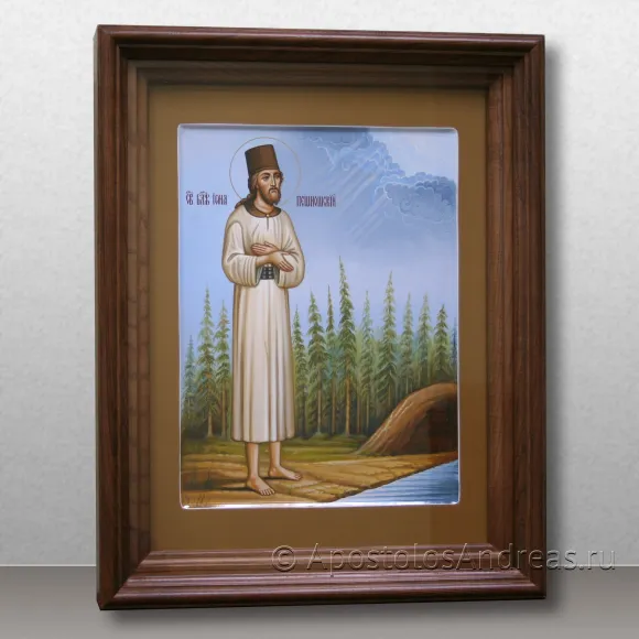 Рукописная икона Иона Пешношский, блаженный