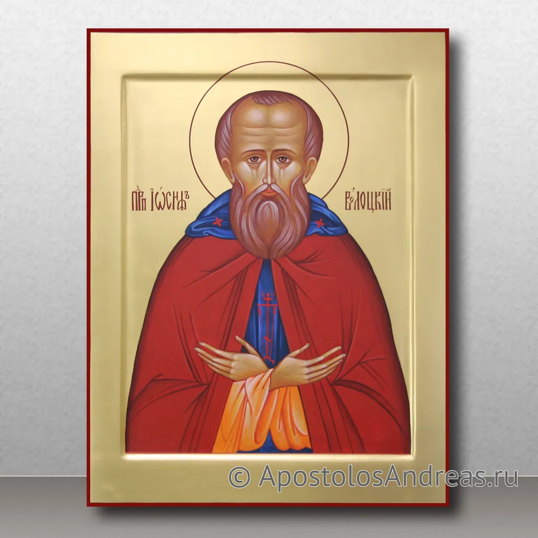 Икона Иосиф Волоцкий, преподобный, 2022 — образец № 2