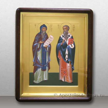 Икона Кирилл и Мефодий, равноапостольные, миниатюра № 3