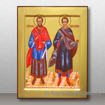 Икона Косма и Дамиан Асийские, бессребреники — миниатюра № 3