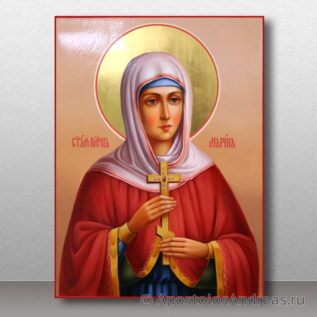 Икона Марина (Маргарита) Антиохийская, великомученица — образец № 2