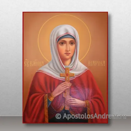 Икона Марина (Маргарита) Антиохийская, великомученица — миниатюра № 4