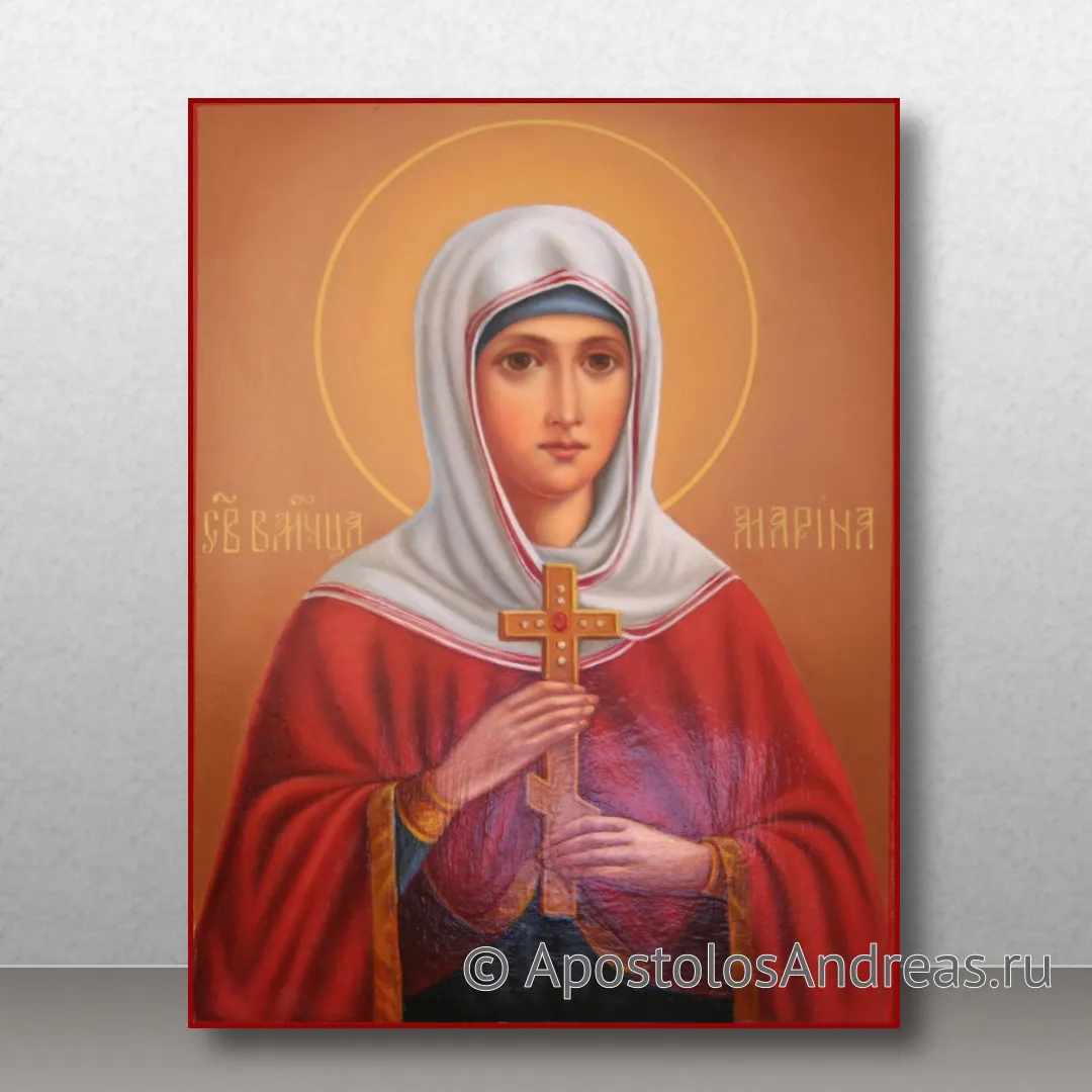 Икона Марина (Маргарита) Антиохийская, великомученица — образец № 4