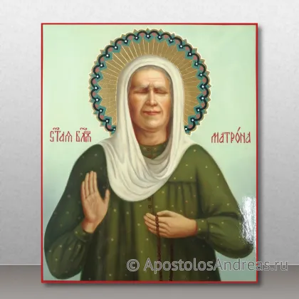 Икона Матрона Московская, блаженная, миниатюра № 11