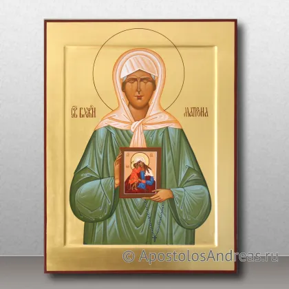 Икона Матрона Московская, блаженная, миниатюра № 22