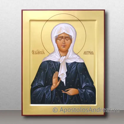 Икона Матроны Московской блаженной, темперное письмо, миниатюра № 29