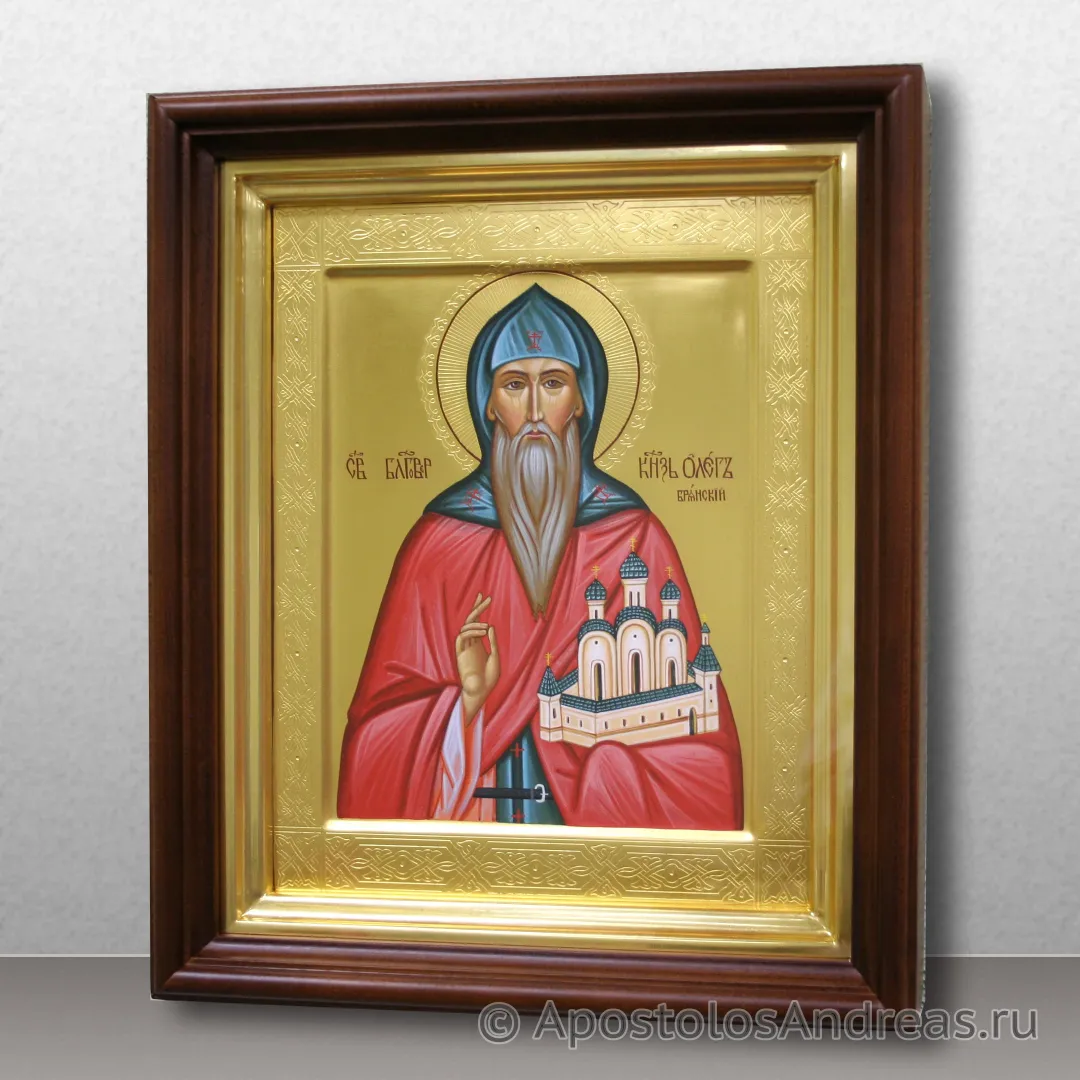 Икона Олег Брянский, преподобный, князь — образец № 1