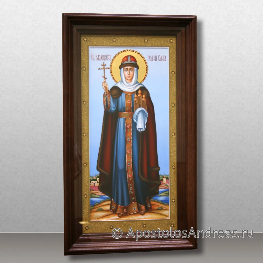 Икона Ольга равноапостольная, княгиня, образец № 11