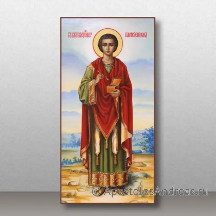 Икона Пантелеймон целитель, великомученик — миниатюра № 16
