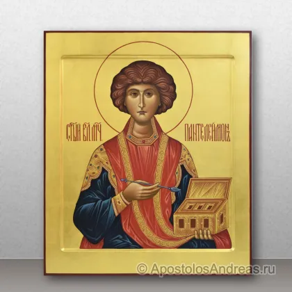 Икона Пантелеймон целитель, великомученик — миниатюра № 2