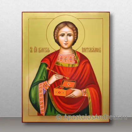 Икона Пантелеймон целитель, великомученик — миниатюра № 20