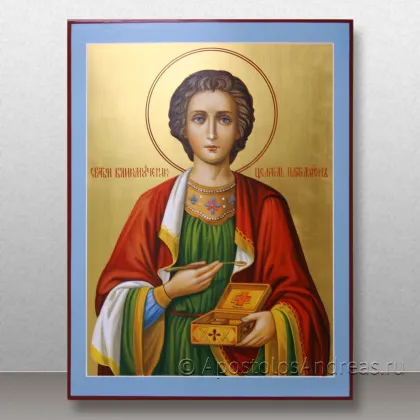 Икона Пантелеймон целитель, великомученик — миниатюра № 22