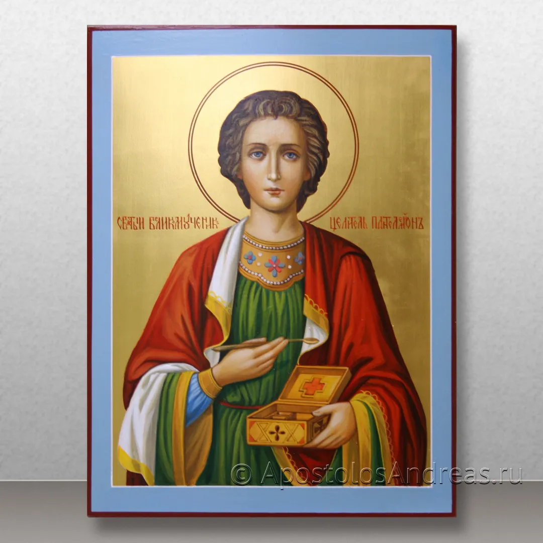 Икона Пантелеймон целитель, великомученик — образец № 22
