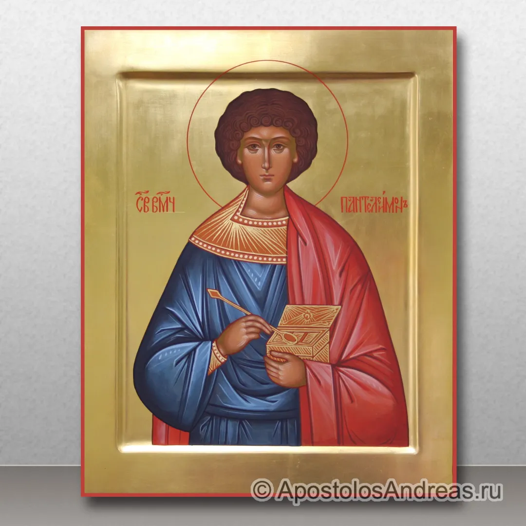 Икона Пантелеймон целитель, великомученик — образец № 3